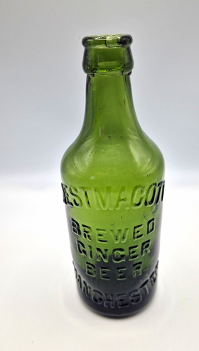 Westmacott green glass ginger - glass,
