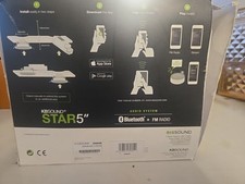 KB Sound Select Star FM Radio & Bluetooth 5" Ceiling Speaker System with extras