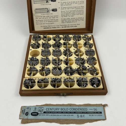 Kingsley machine die set - kingsley, co.