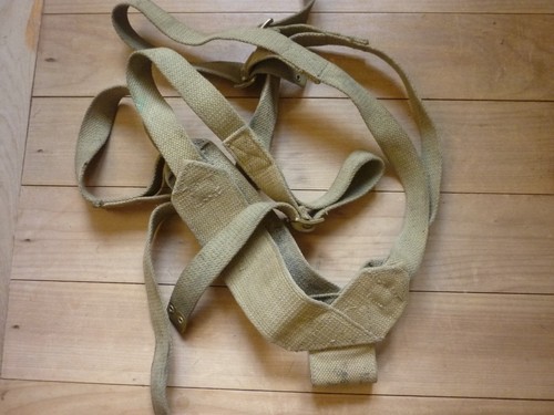 Ww2 british army webbing - ww2,