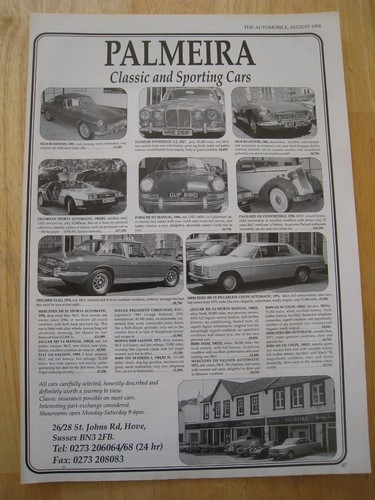 Palmeira classic sporting cars - palmeira,