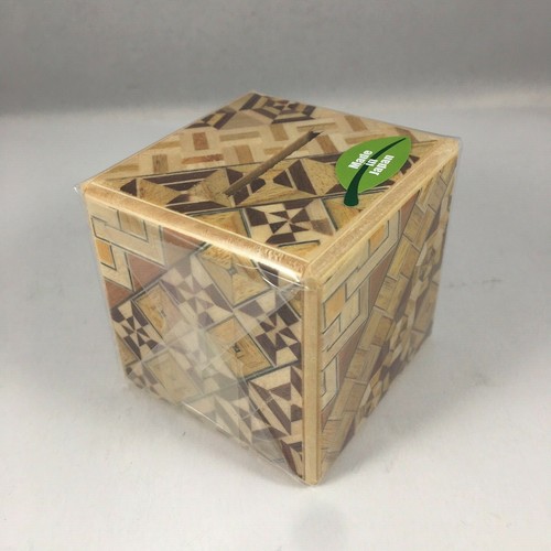 Japanese yosegi puzzle - japanese, box