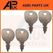 4x Ignition Switch Keys for