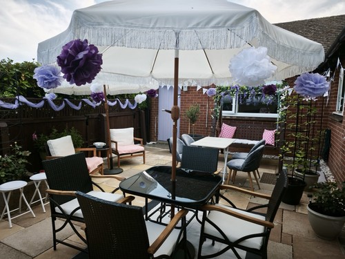 Rattan garden dining - , set