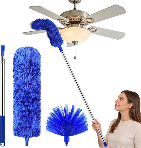 Telescoping feather duster - telescoping,