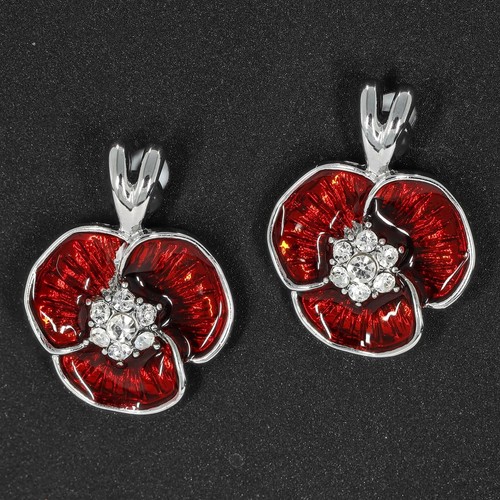 Equilibrium red poppy sparkle - red,