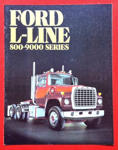 1983 ford line trucks - 1983-84, l-line