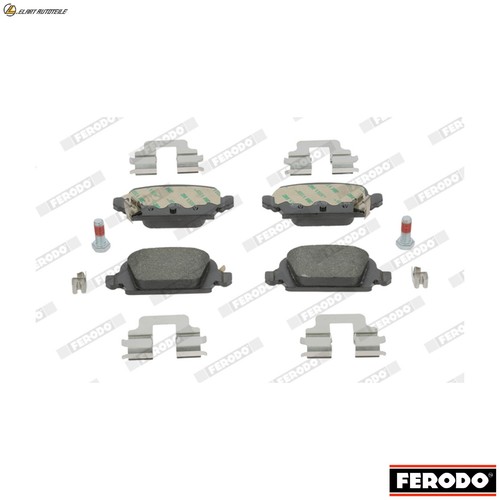 Brake pad set disc brake