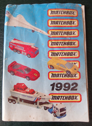 Matchbox 1992 catalogue - matchbox,