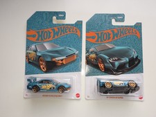 Hot Wheels Pearl & Chrome Series Nissan Silvia S14 And Toyota Gr Supra Lot Of 2