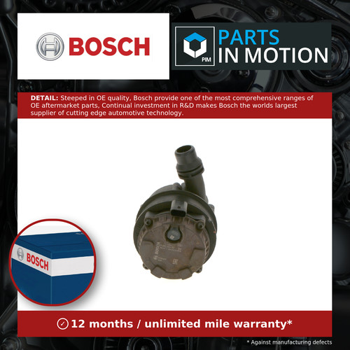 Water pump for - pump, heater