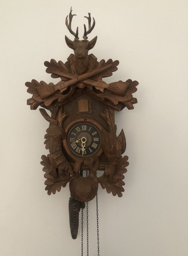 Vintage german cuckoo - german, clock