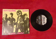 7 inch vinyl: Anti Nowhere League - I Hate People (1982)
