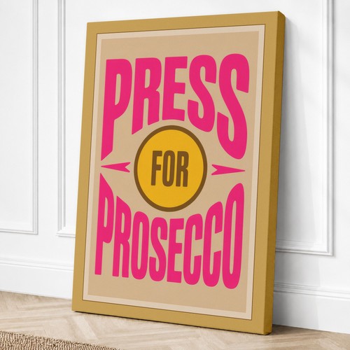 Press for prosecco retro - for,