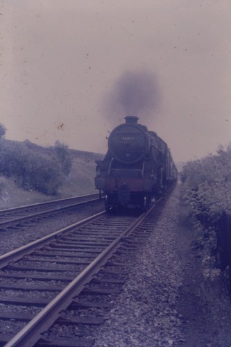 1960s british rail steam loco - rail,