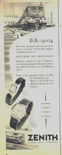 Advertising 1022 1956 - , zenith