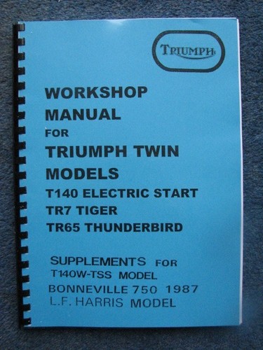 Triumph tr7rv t140 tss - triumph,