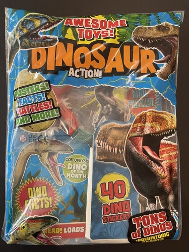 Dinosaur action magazine - dinosaur,