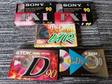 Mixed Audio Cassettes x 5