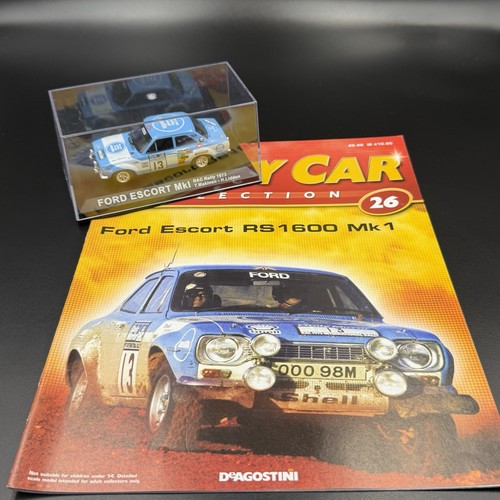 Deagostini rally car ford - deagostini,
