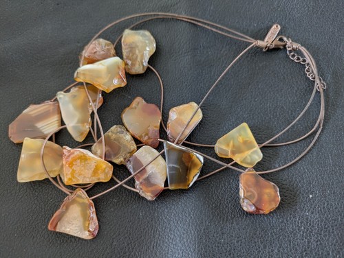 East gemstone heavy - gemstone, 3-strand