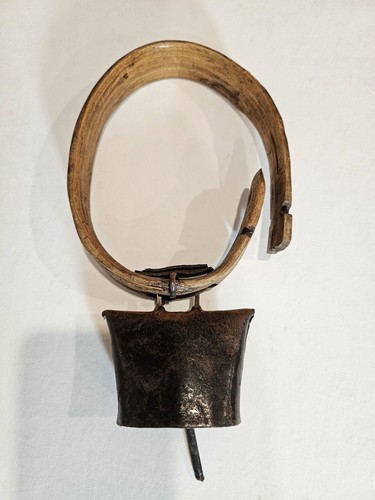 Antique rustic handmade bell - antique,