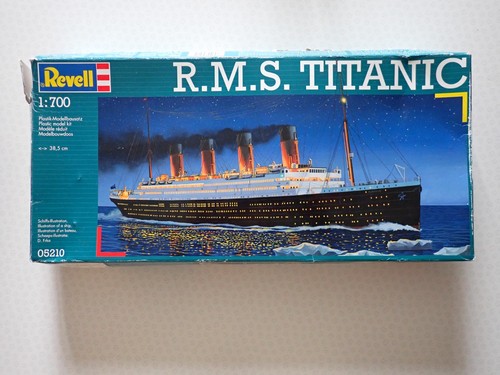 Revell titanic model - titanic,
