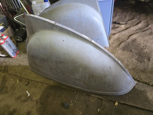 Citroen 2cv rear - wings, pair