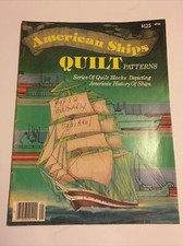 Vintage American Ships Quilt