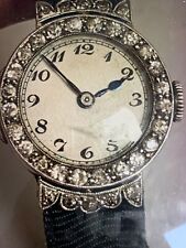 1930s Art Deco White Gold