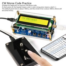 Morse Code Decoders Learning Set for Radio Enthusiasts with Input Support