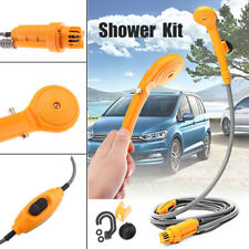 Portable Shower Camping Caravan Surfing Outdoor Dog Car Wash Festival Travel 12V