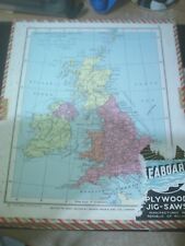 1963 Seaboard Geographical Jig-Saw of Great Britain & Eire (complete), 63 pieces