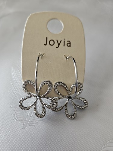 Joyia debenhams silver hoop - debenhams,