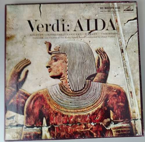 Verdi aida boxset - aida, lp