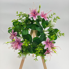 Faux Hyacinth and Eucalyptus