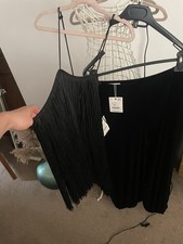 Zara co ord set Velvet high