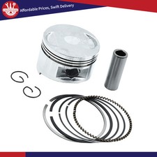 57mm Motorcycle Piston Kit w/ Pins Rings Clips Single Custom for GY6-150 STD