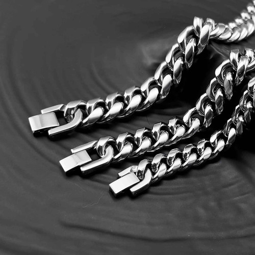 Mens silver bracelet - mens,