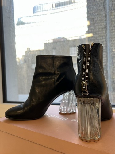 Acne studios black leather - studios,