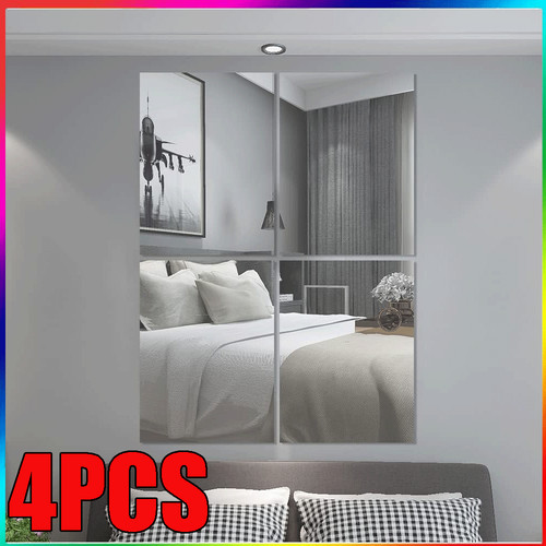Large mirror tiles wall - tiles,