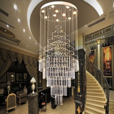 71" Tall Luxury Crystal