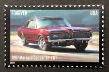 1967 Mercury Cougar on 2022 stamp