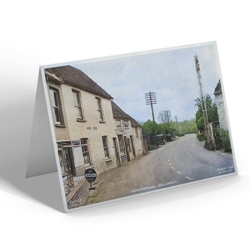 Greeting card vintage - greeting, sussex
