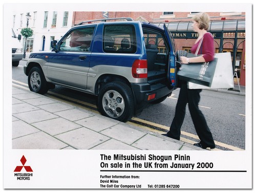 Mitsubishi shogun pinin - mitsubishi, press