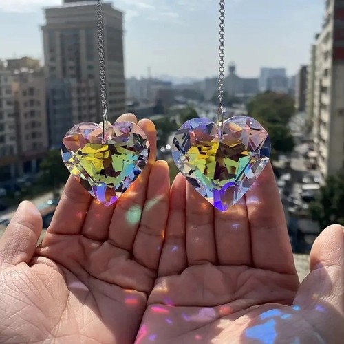 2pcs round crystal sun - round,