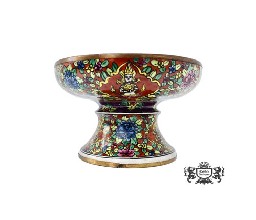 Vtg thia benjarong enamel - thia,