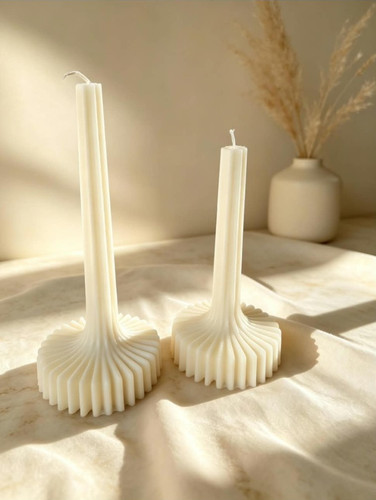 Ribbed lantern handmade - ribbed,