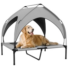 PawHut Cooling Dog Bed M/L - Light Grey, Refurbished