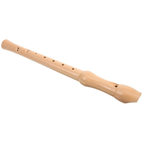 Wooden hole soprano recorder - 8,